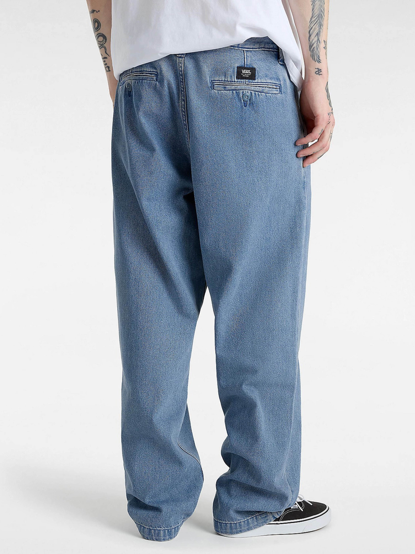 Джинсы Vans Authentic Chino Loose Tprd Pltd Dm модель VN000HAECDX1 Джинсы Vans Authentic Chino Loose Tprd Pltd Dm модель VN000HAECDX1 Фото