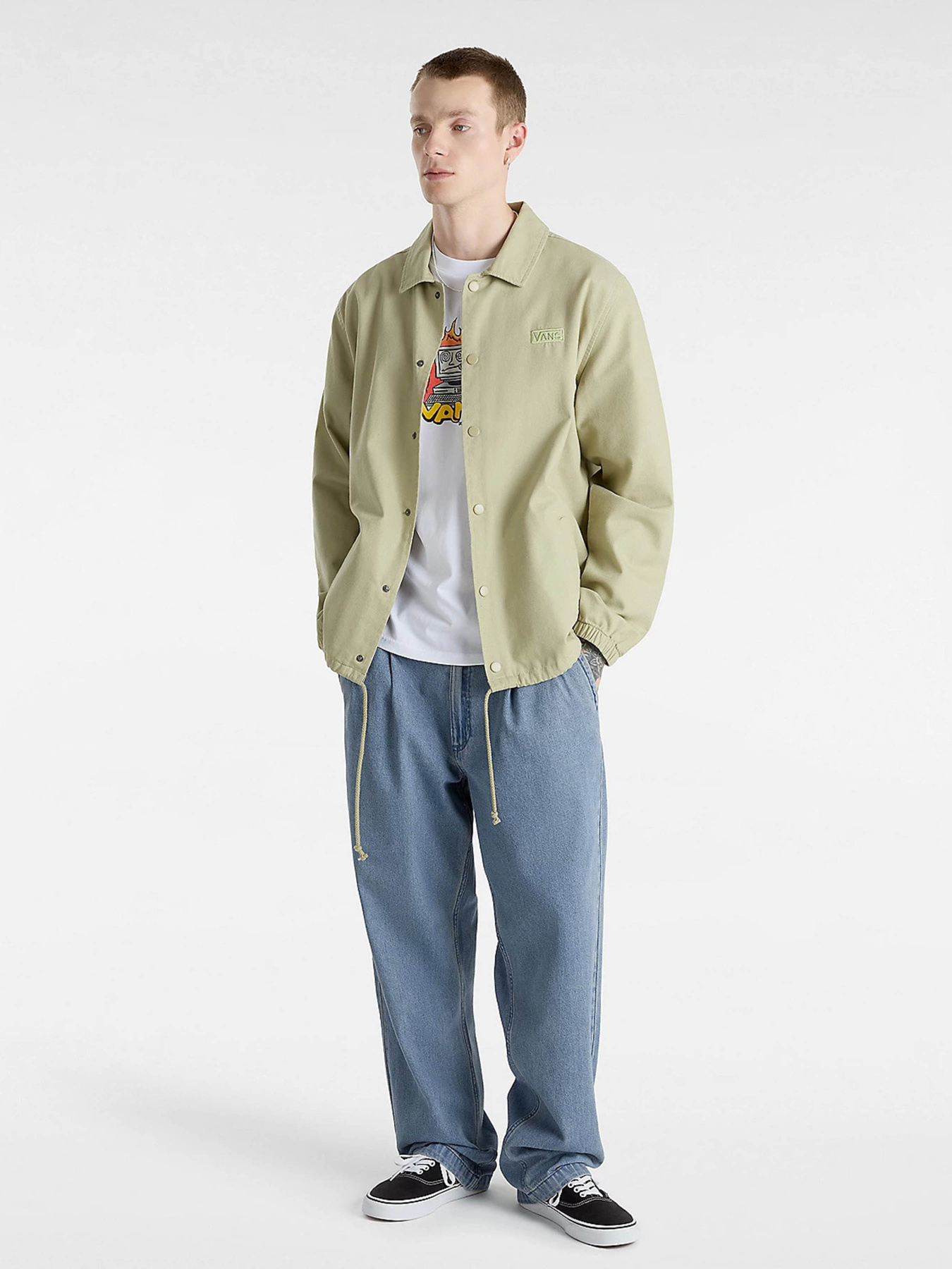 Джинсы Vans Authentic Chino Loose Tprd Pltd Dm модель VN000HAECDX1 Джинсы Vans Authentic Chino Loose Tprd Pltd Dm модель VN000HAECDX1 Фото