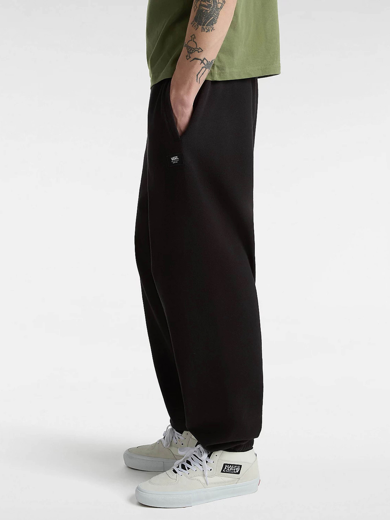 Брюки Vans Original Standarts Loose Fleece модель VN000G6HBLK1 Брюки Vans Original Standarts Loose Fleece модель VN000G6HBLK1 Фото