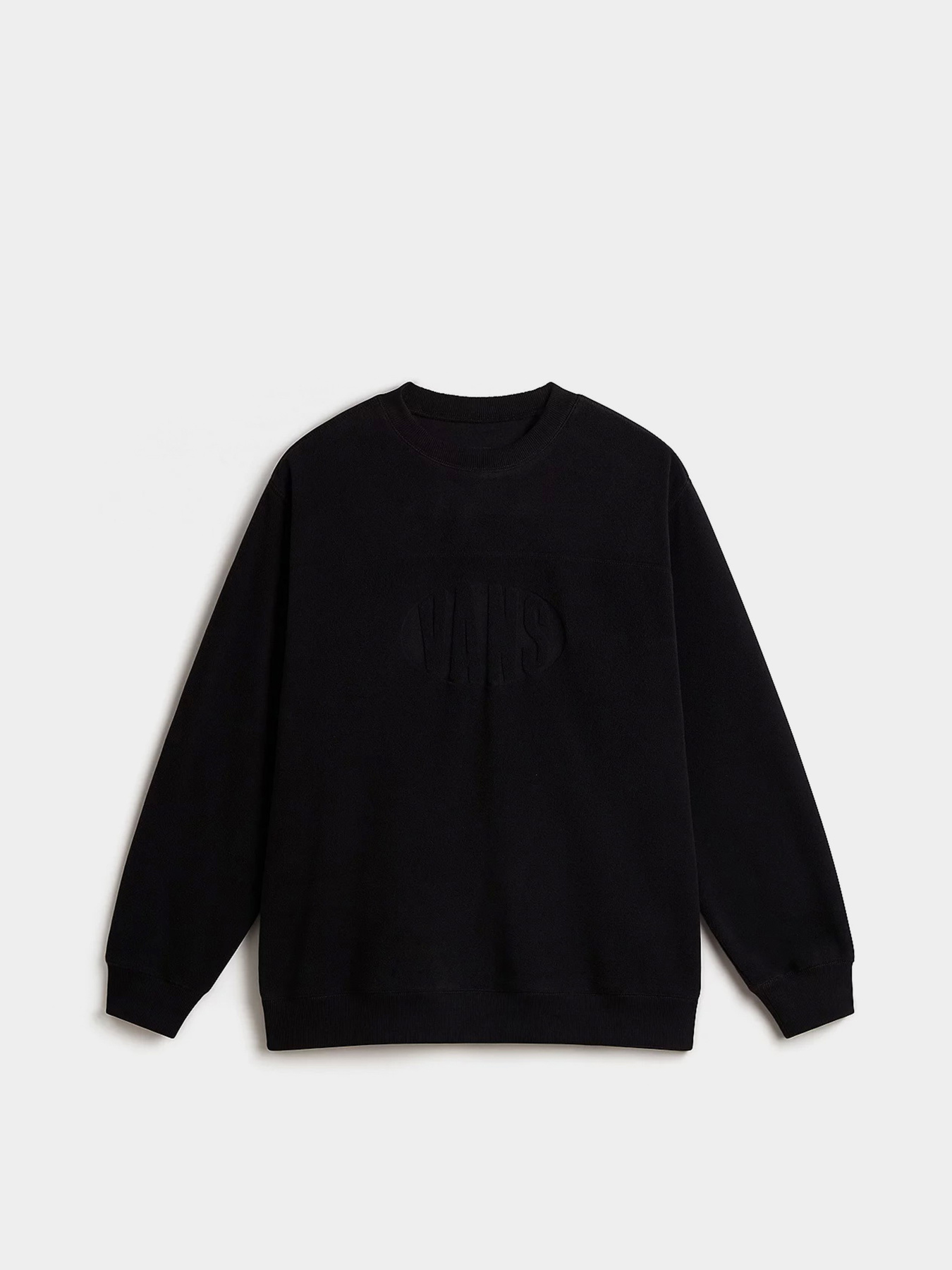 Худі та світшоти Vans Carlo Polar Fleece Loose Crew модель VN000HPSBLK1 Фото