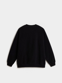 Худі та світшоти Vans Carlo Polar Fleece Loose Crew модель VN000HPSBLK1 Фото
