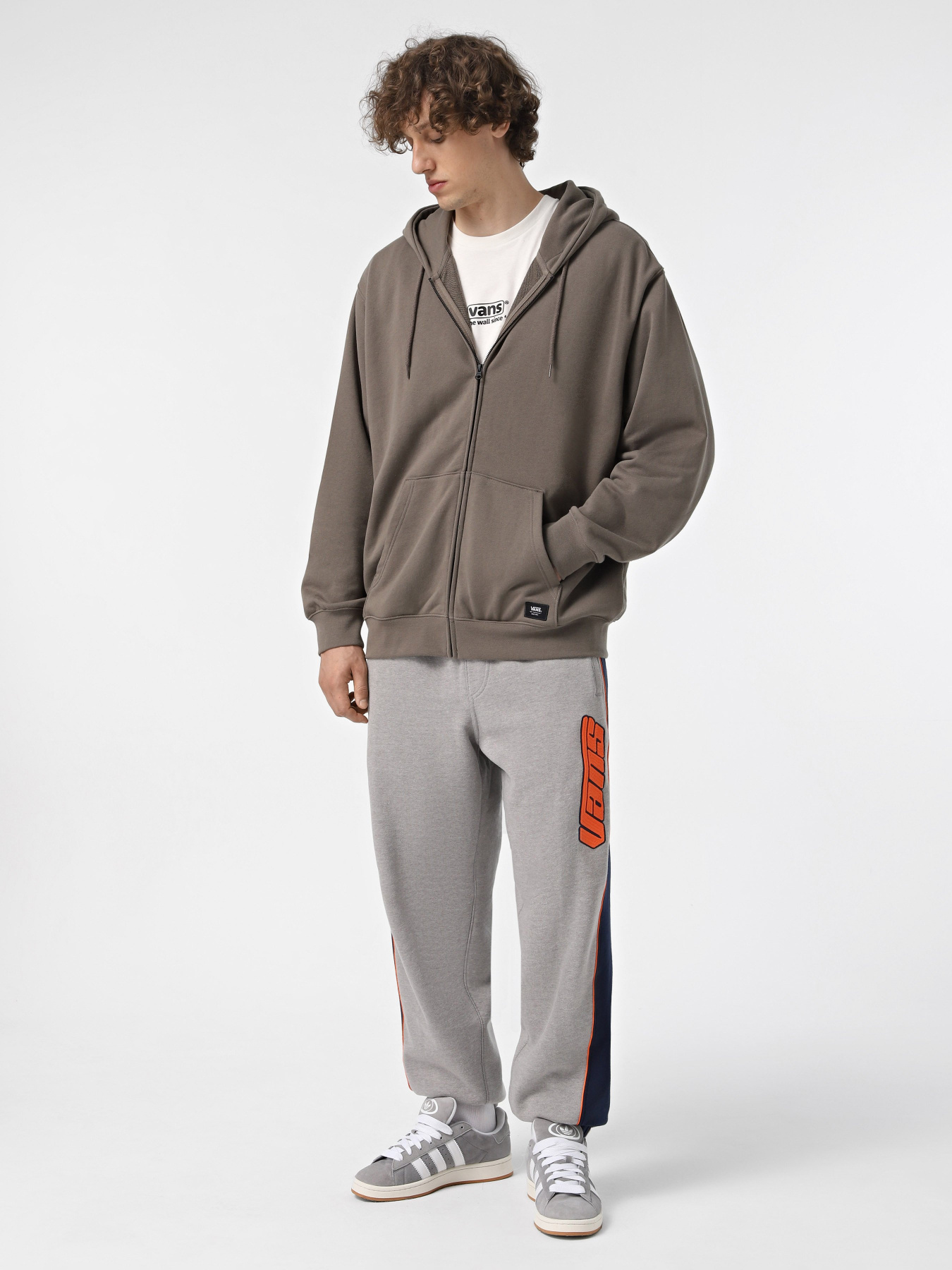 Худі та світшоти Vans Original Standards Loose Full Zip модель VN000HPG9JC1 Фото