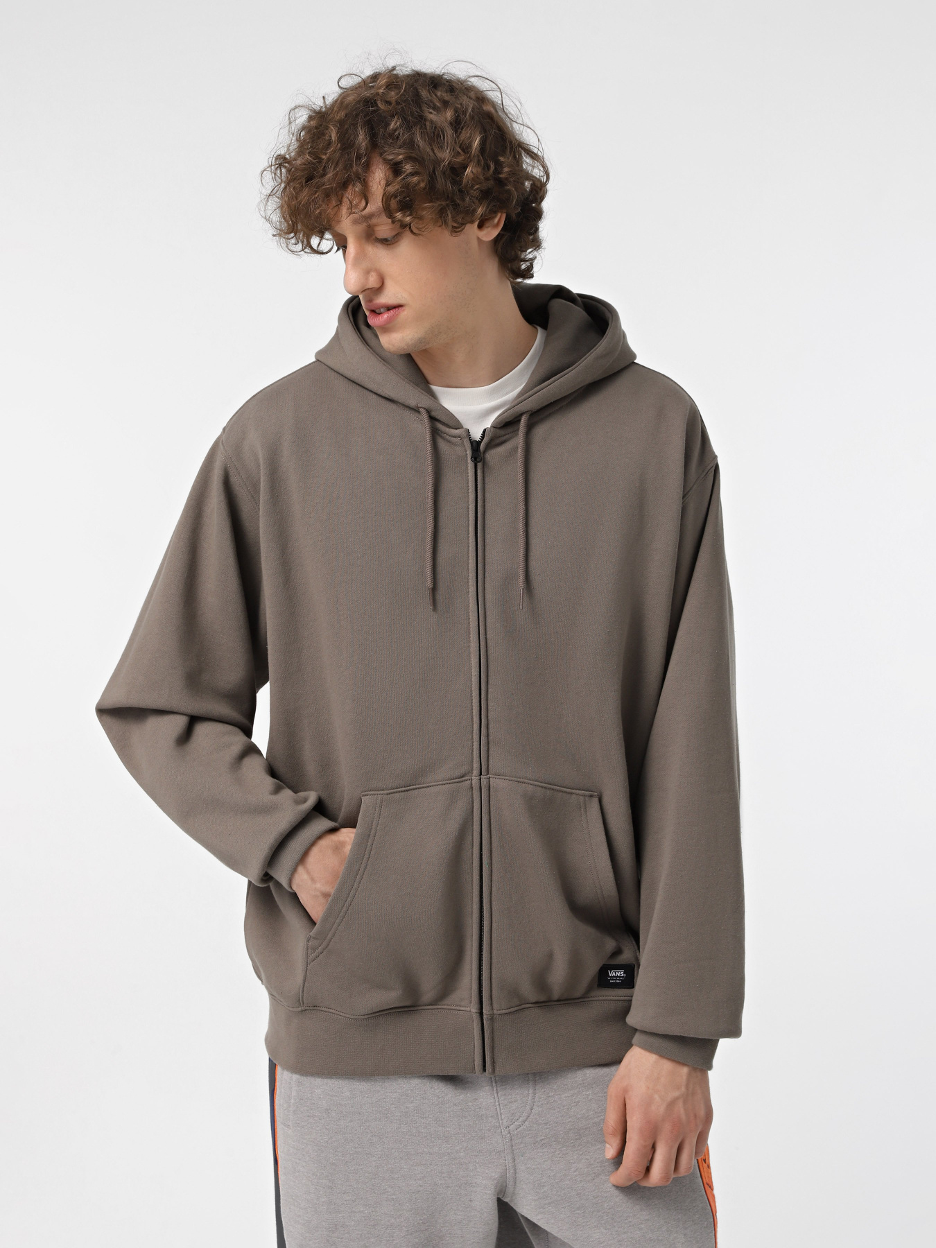 Худі та світшоти Vans Original Standards Loose Full Zip модель VN000HPG9JC1 Фото