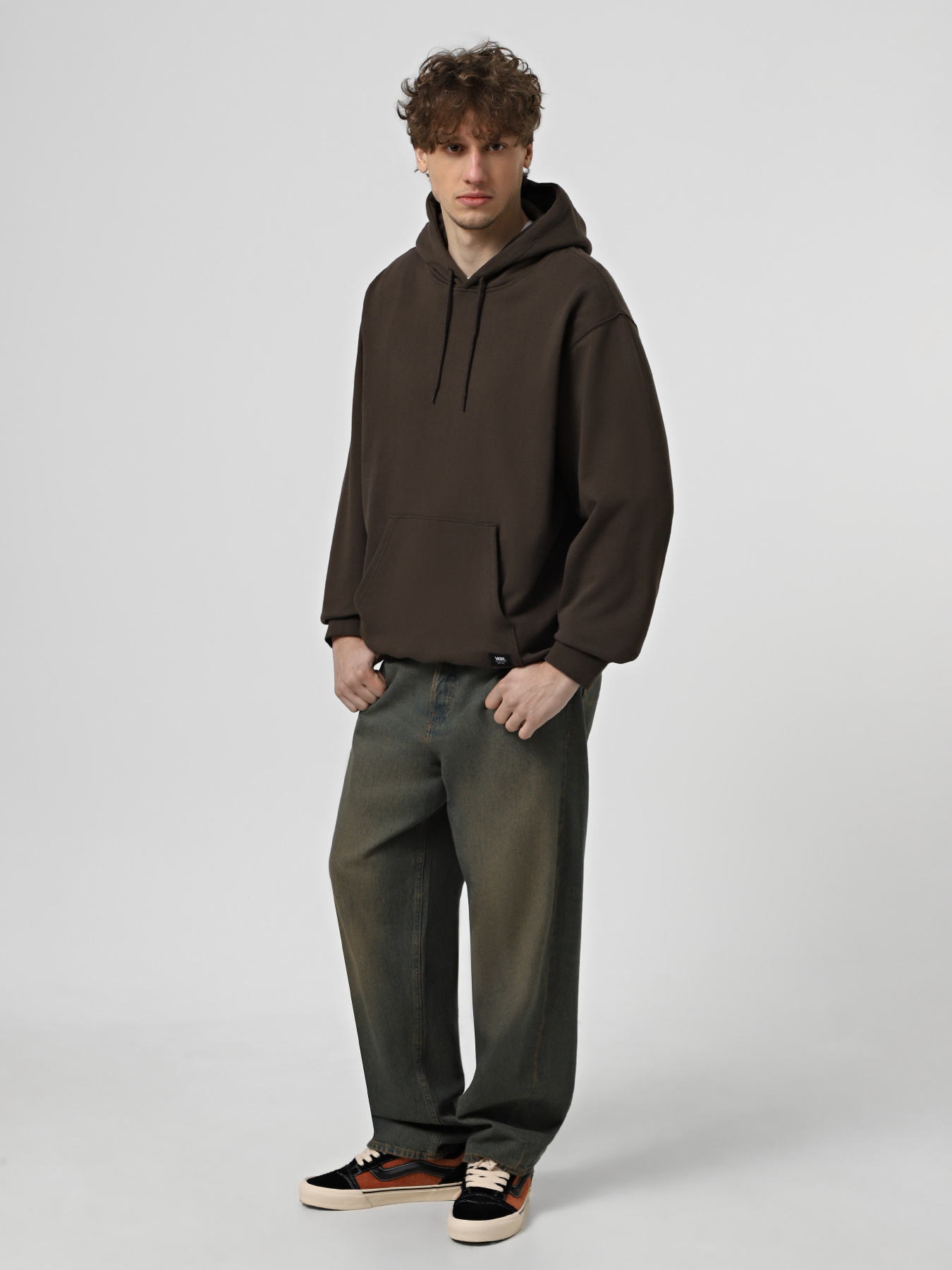 Худі та світшоти Vans Original Standarts Loose модель VN000GE8D4C1 Фото