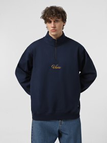 Худі та світшоти Vans Scripted Loose Fleece QZIP модель VN000HPMLKZ1 Фото