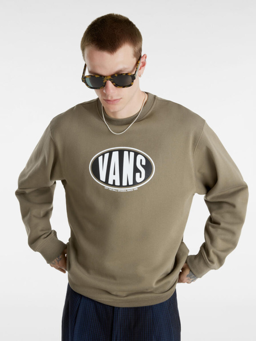 Худи и свитшоты Vans Spray On Loose Crew модель VN000HPQ9JC1 Фото