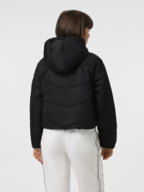 Куртки и дубленки Vans Foundry Crop Puff Hood модель VN000H5EBLK1 Фото