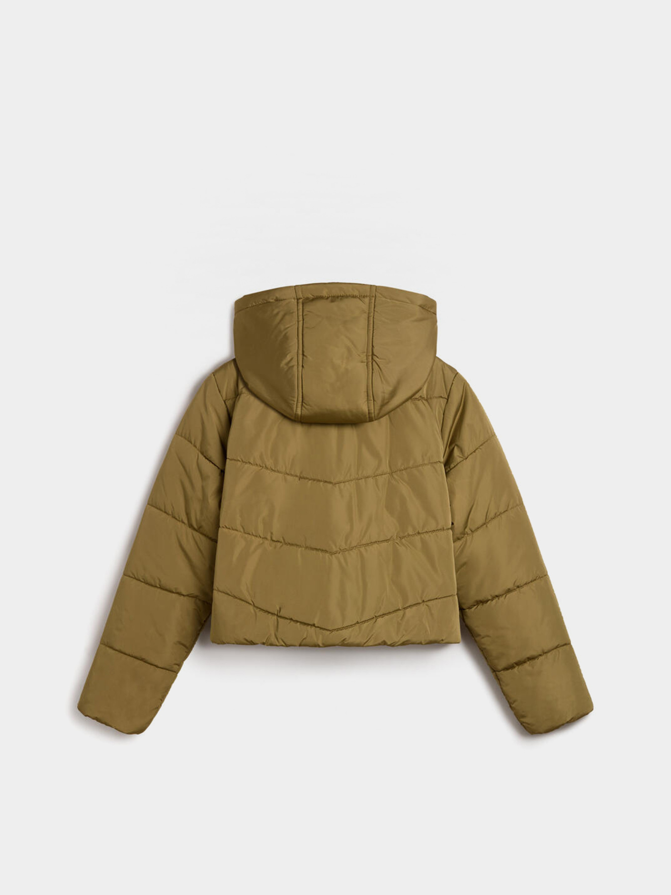 Куртки и дубленки Vans Foundry Crop Puff Hood модель VN000H5ECUQ1 Куртки и дубленки Vans Foundry Crop Puff Hood модель VN000H5ECUQ1 Фото