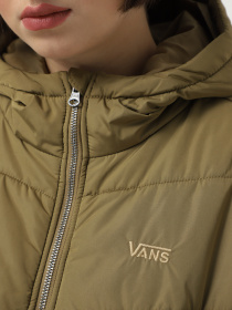 Куртки и дубленки Vans Foundry Crop Puff Hood модель VN000H5ECUQ1 Фото