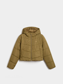 Куртки и дубленки Vans Foundry Crop Puff Hood модель VN000H5ECUQ1 Фото