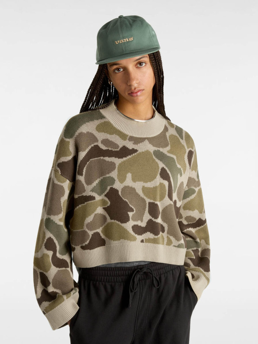 Худи и свитшоты Vans Cammile Camo Pullover модель VN000HQ5DBC1 Фото