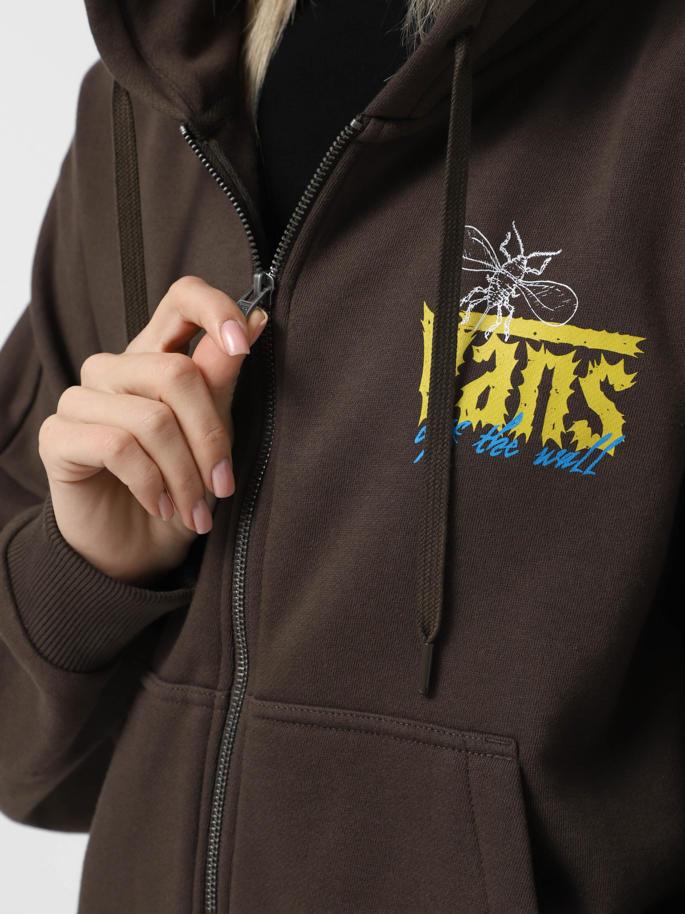 Худі та світшоти Vans Tear Globe Zip модель VN000JTVD4C1 Фото