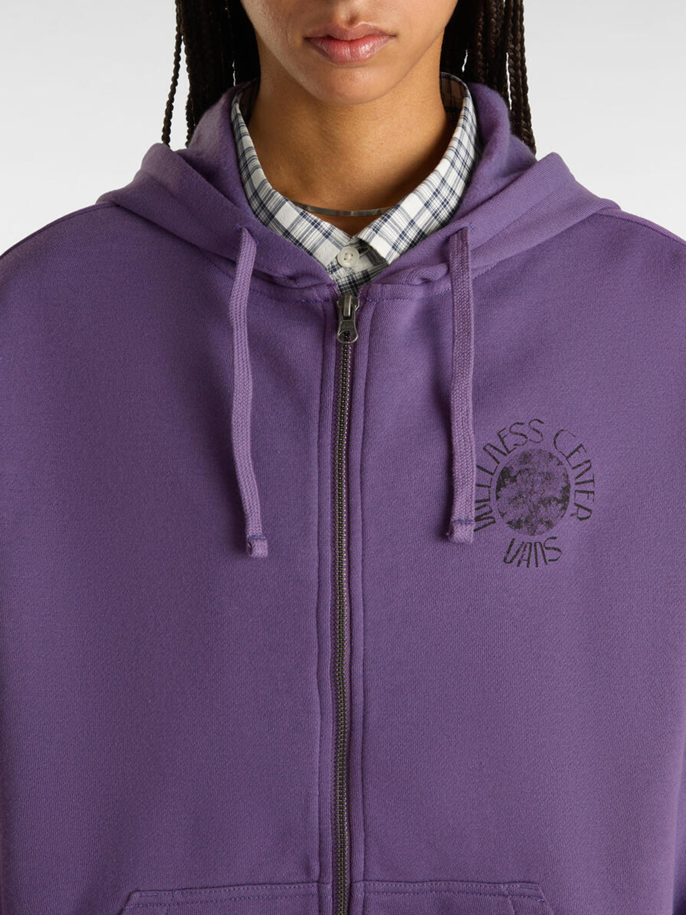 Худі та світшоти Vans Wellness Blousant Zip модель VN000HCTCIF1 Фото