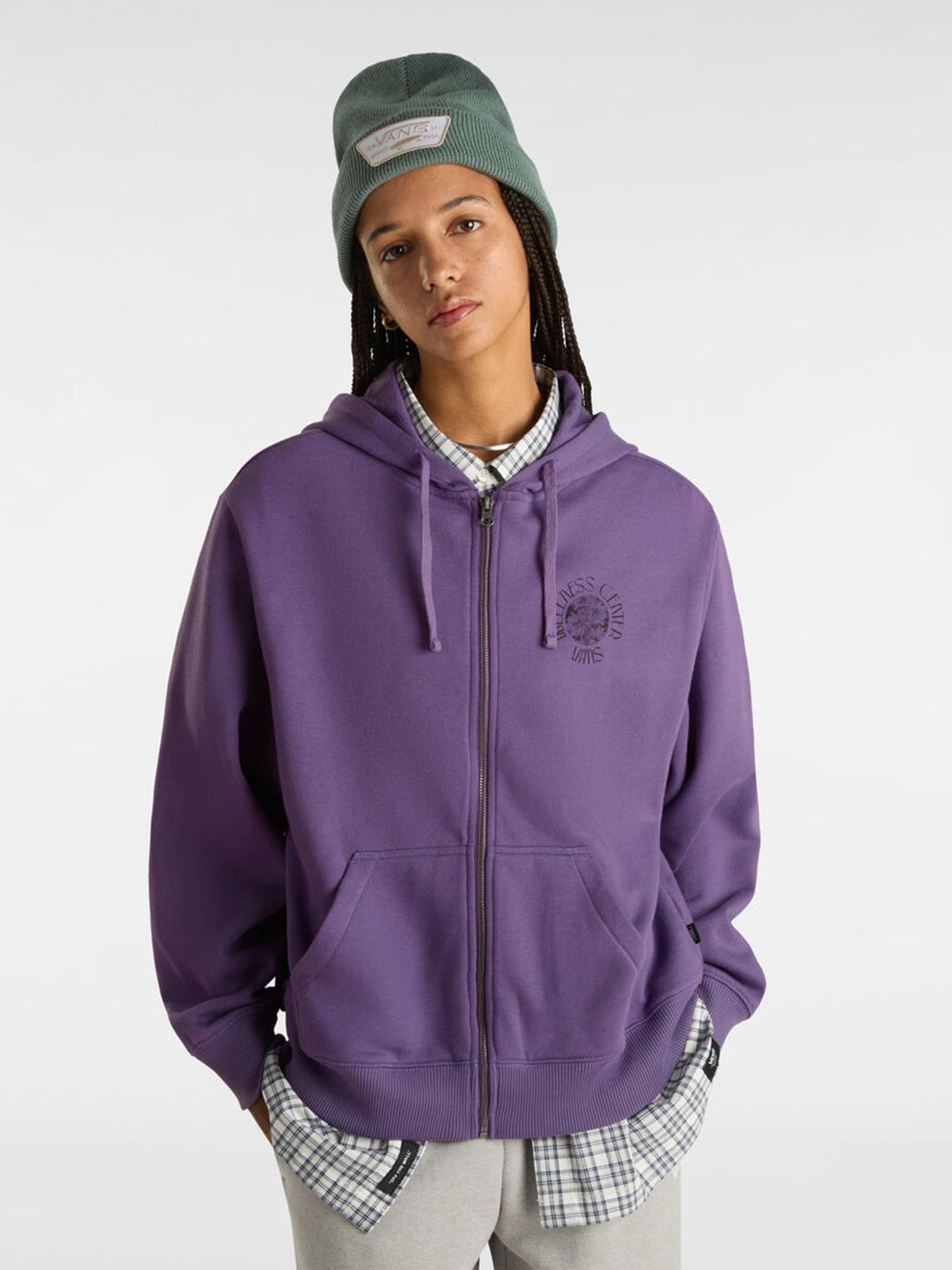 Худі та світшоти Vans Wellness Blousant Zip модель VN000HCTCIF1 Фото