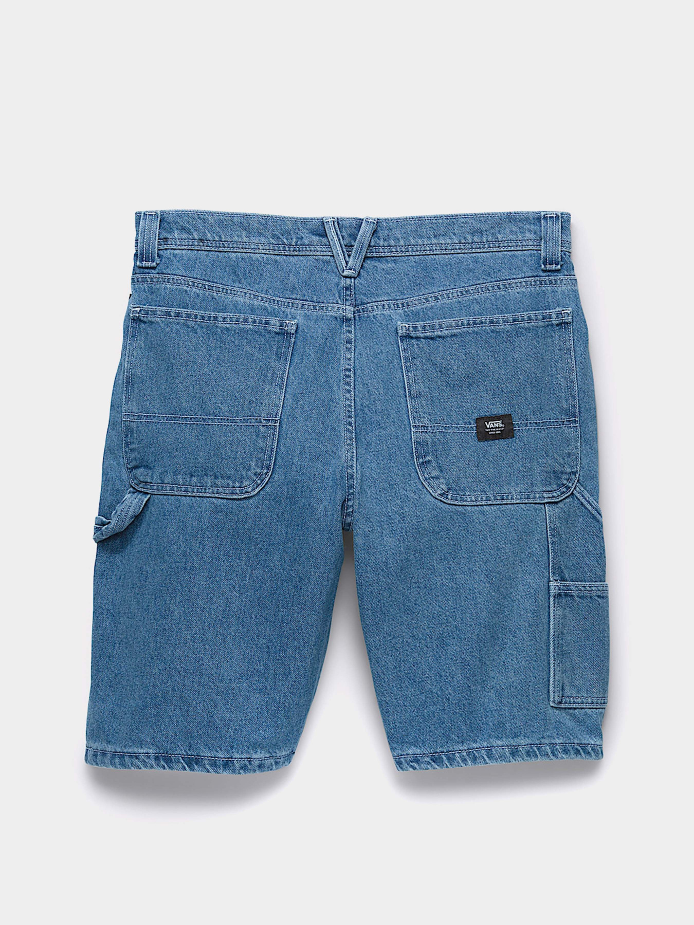 Шорты Vans Drill Chore Loose Denim модель VN0A7S4S7W61 Шорты Vans Drill Chore Loose Denim модель VN0A7S4S7W61 Фото