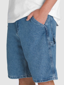 Шорты Vans Drill Chore Loose Denim модель VN0A7S4S7W61 Фото