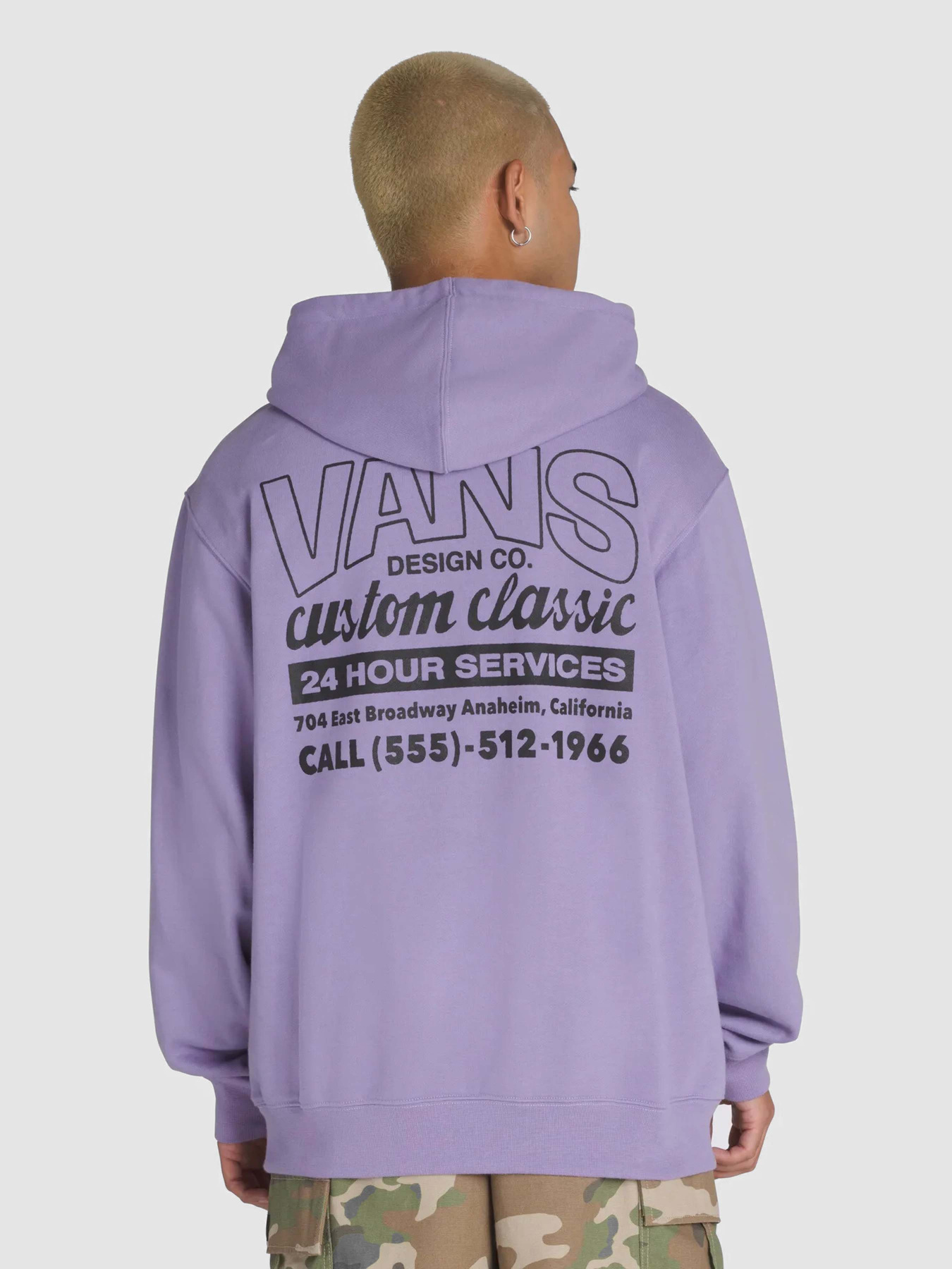 Худи и свитшоты Vans Shop Front Pullover модель VN000NHR6PH1 Фото