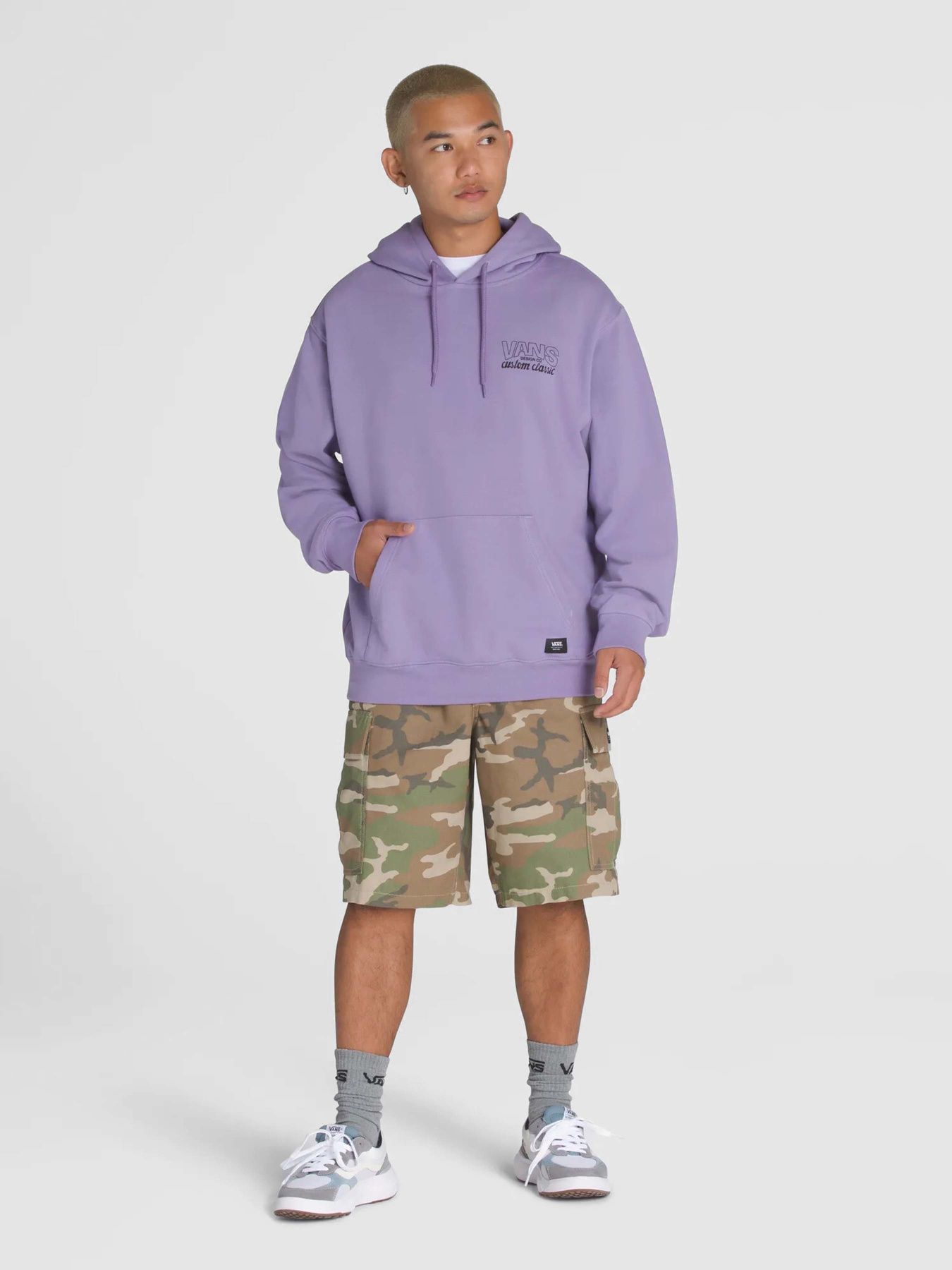 Худи и свитшоты Vans Shop Front Pullover модель VN000NHR6PH1 Фото