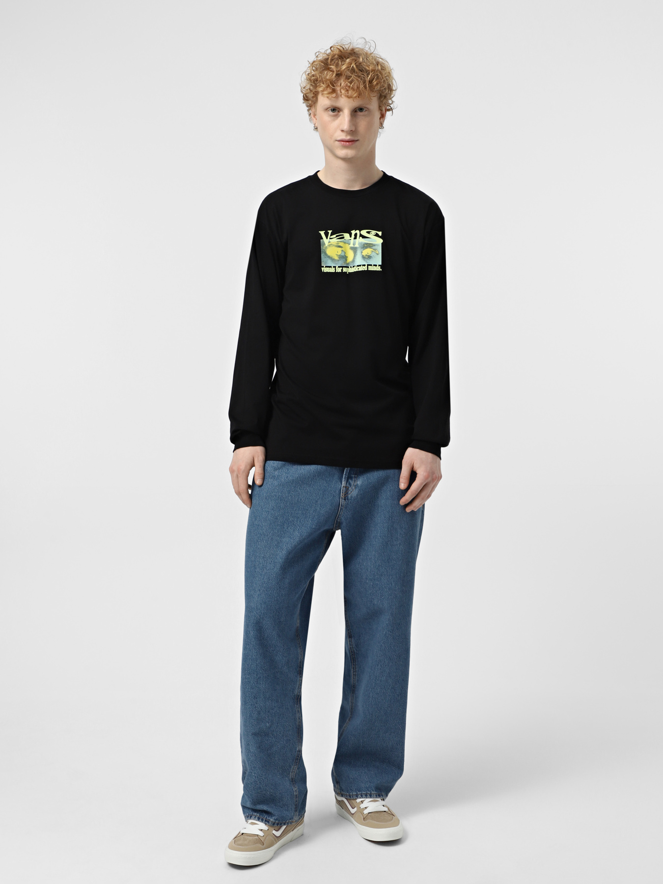 Худи и свитшоты Vans Visual Minds модель VN000M5KBLK1 Фото