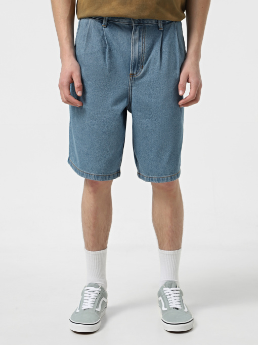 Шорты Vans Authentic Loose Pleated Denim модель VN000M2DCDX1 Фото