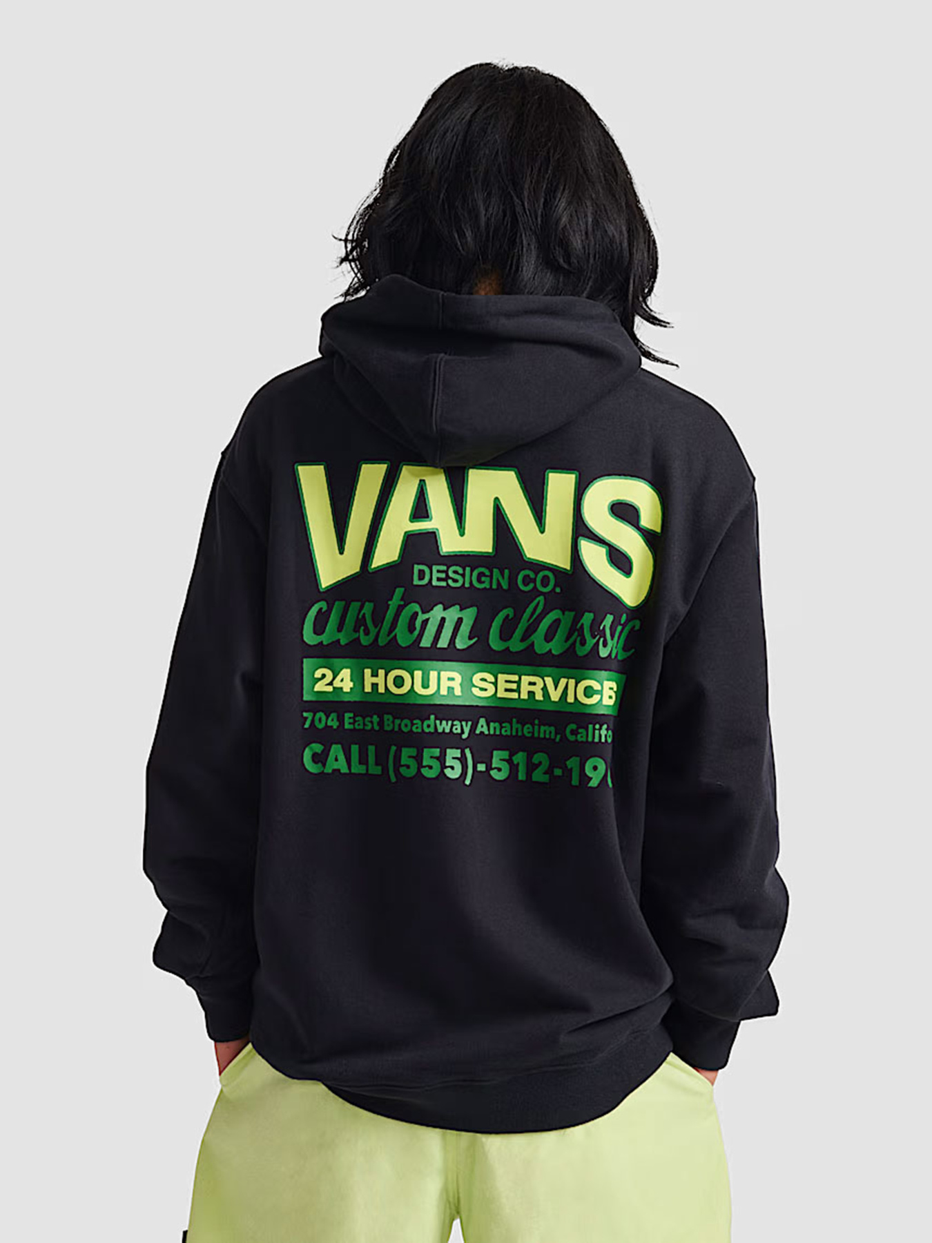 Худи и свитшоты Vans Shop Front модель VN000NHRBLK1 Фото