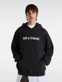 Худи и свитшоты Vans Tell A Friend Crew модель VN000NZDBLK1 Фото