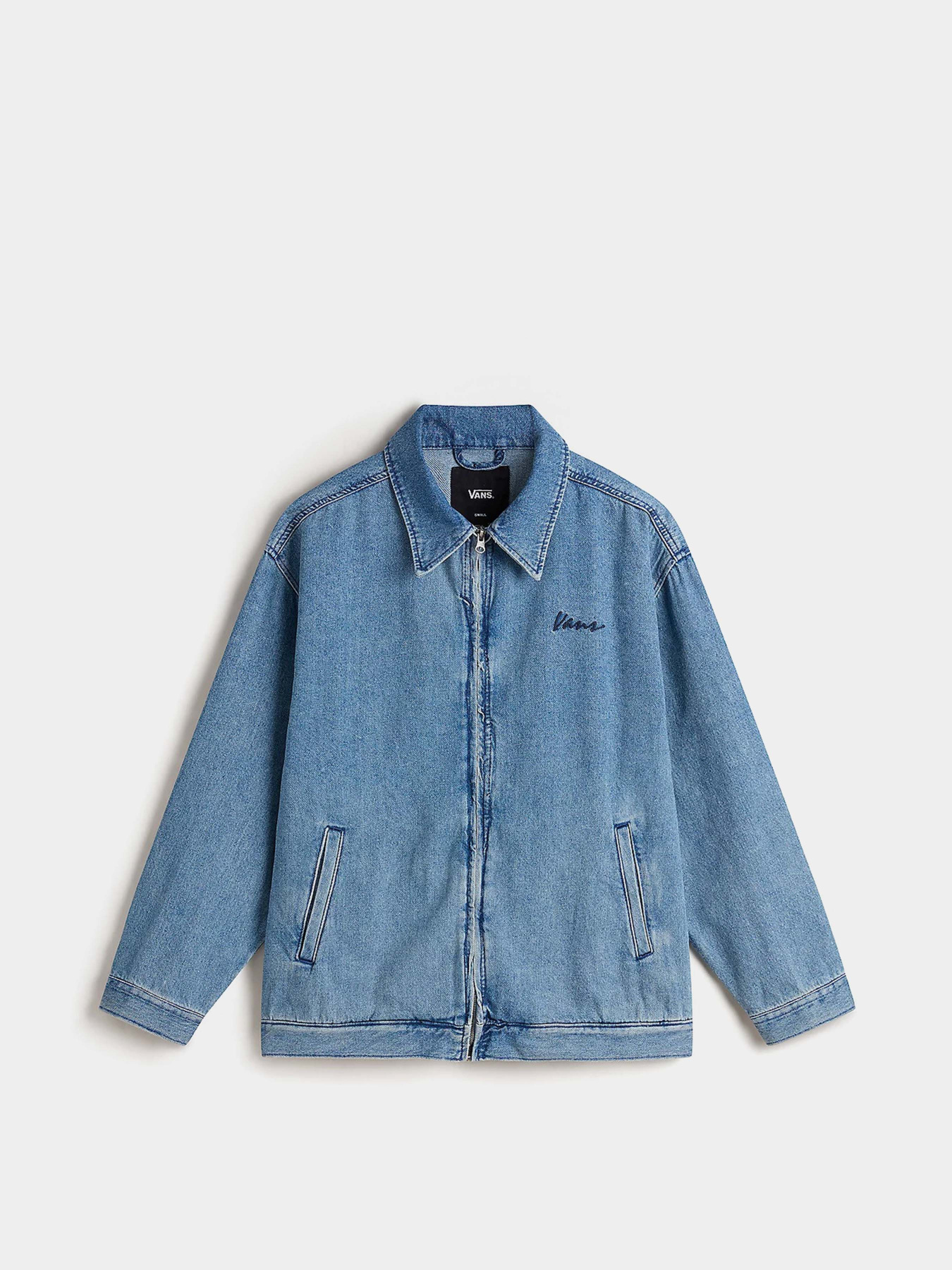 Куртки та дублянки Vans Pitstop Denim Station модель VN000MARCDX1 Фото