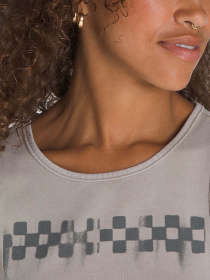 Футболки і поло Vans Check Wash Fitted Crop Tank модель VN000MC0ZUJ1 Фото