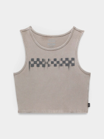 Футболки і поло Vans Check Wash Fitted Crop Tank модель VN000MC0ZUJ1 Фото