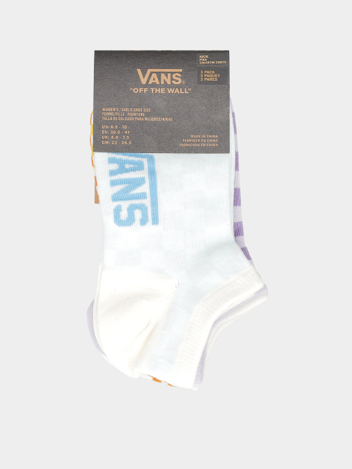 Шкарпетки та гольфи Vans Checkerboard Kick модель VN000ND16PH1 Фото