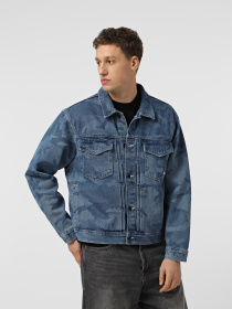 Куртки та дублянки Vans Camo Denim модель VN000P7DCDX1 Фото
