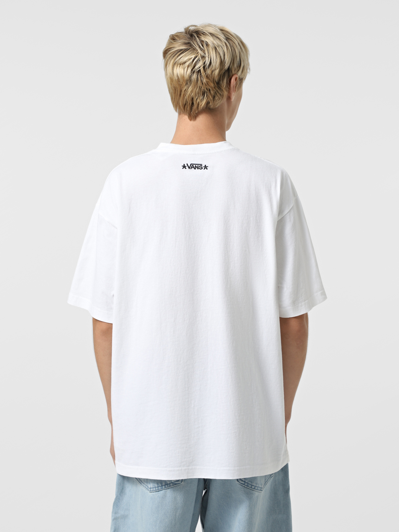Футболки и поло Vans Skate Atiba Haze Curb Crew модель VN000QJPWHT1 Фото