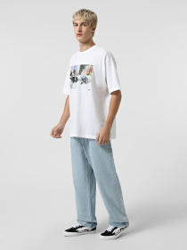 Футболки и поло Vans Skate Atiba Haze Curb Crew модель VN000QJPWHT1 Фото