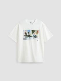 Футболки и поло Vans Skate Atiba Haze Curb Crew модель VN000QJPWHT1 Фото