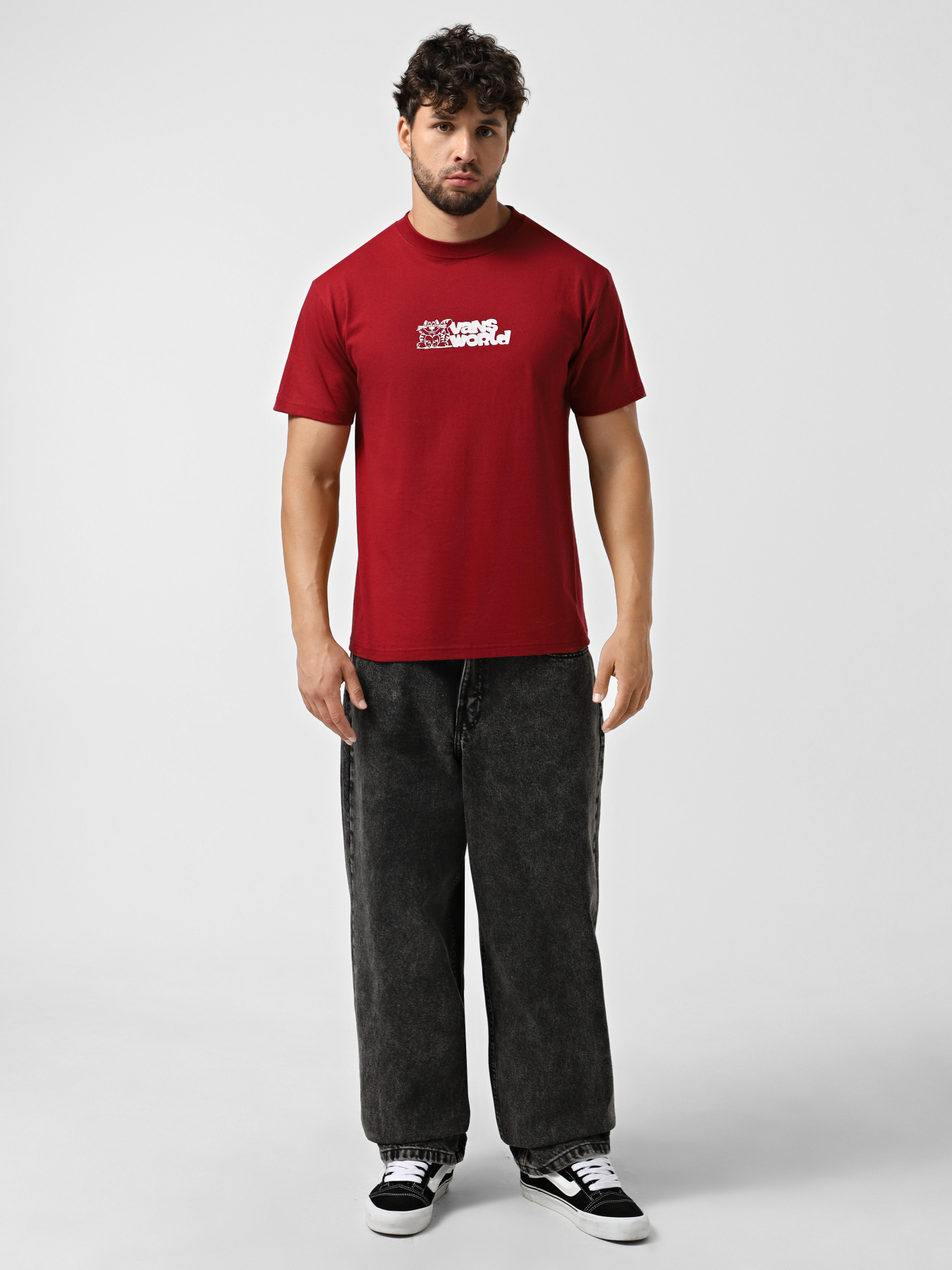 Футболки і поло Vans World модель VN000PBSBRD1 Футболки і поло Vans World модель VN000PBSBRD1 Фото