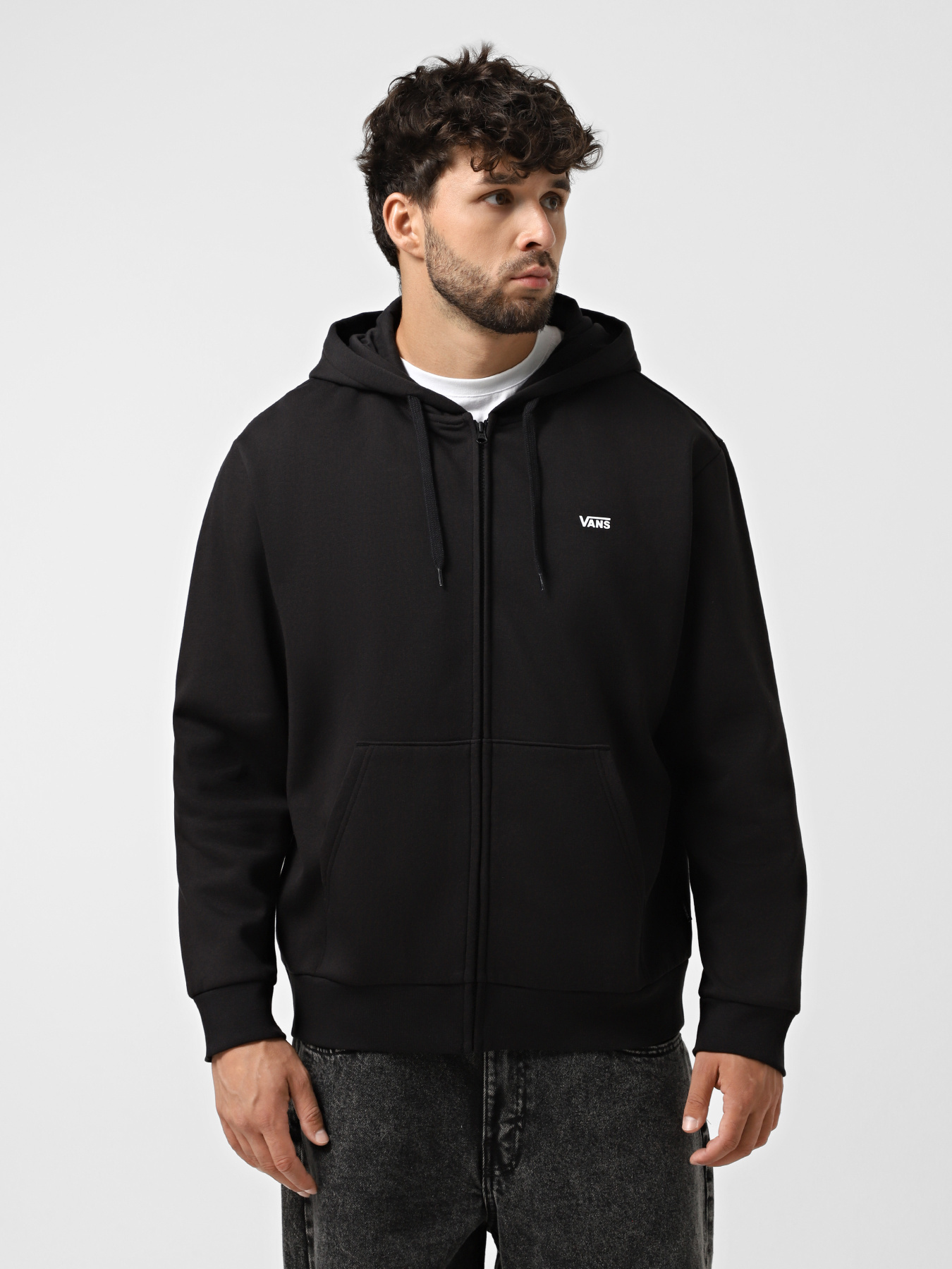 Худі та світшоти Vans Left Chest модель VN000R9ZBLK1 Худі та світшоти Vans Left Chest модель VN000R9ZBLK1 Фото