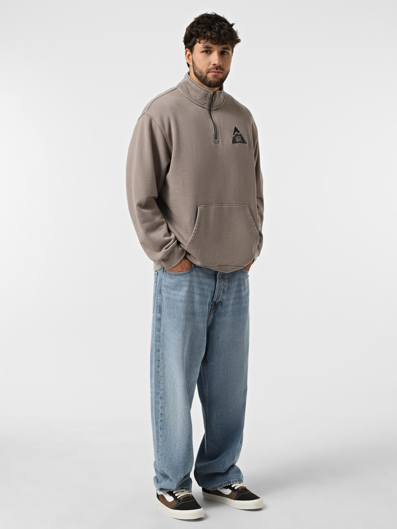 Худі та світшоти Vans MTE Peak Quarter Zip модель VN000RJYPWT1 Фото