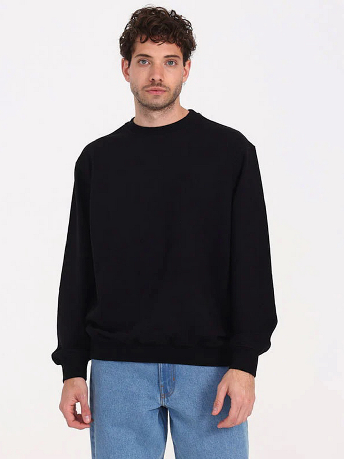 Худі та світшоти Vans Scripted Vans Crew модель VN000PA6BLK1 Худі та світшоти Vans Scripted Vans Crew модель VN000PA6BLK1 Фото