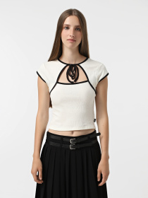 Футболки и поло Vans Kari Tie Neck Top модель VN000R3UU201 Фото