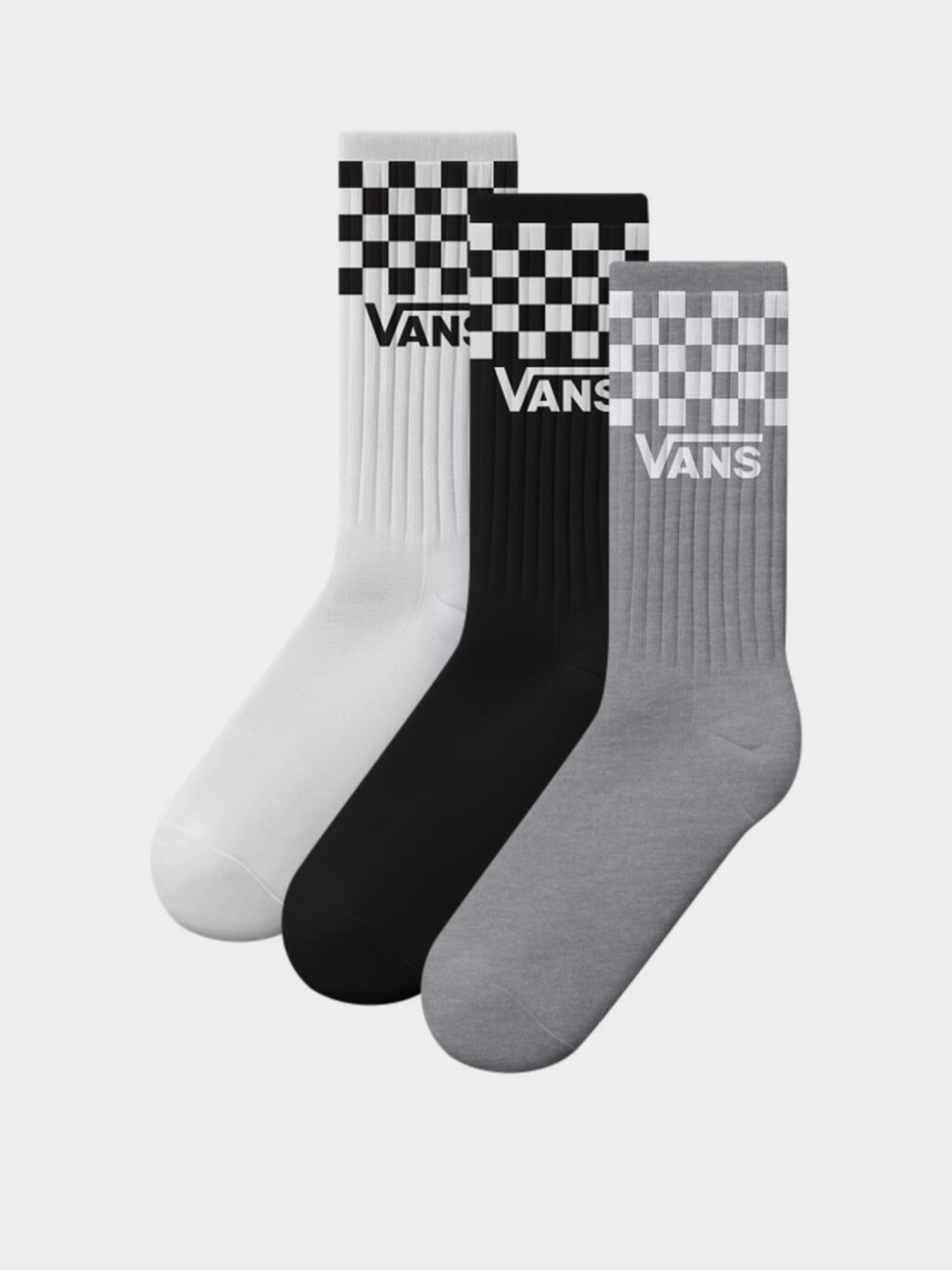 Носки и гольфы Vans Classic Checkerboard 3-Pack модель VN000QBUY281 Фото