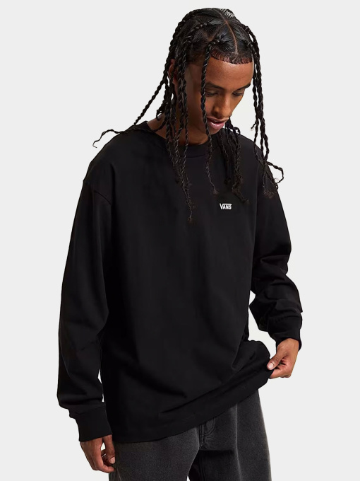 Худи и свитшоты Vans LEFT CHEST II LOOSE LS модель VN000P1SBLK1 Фото