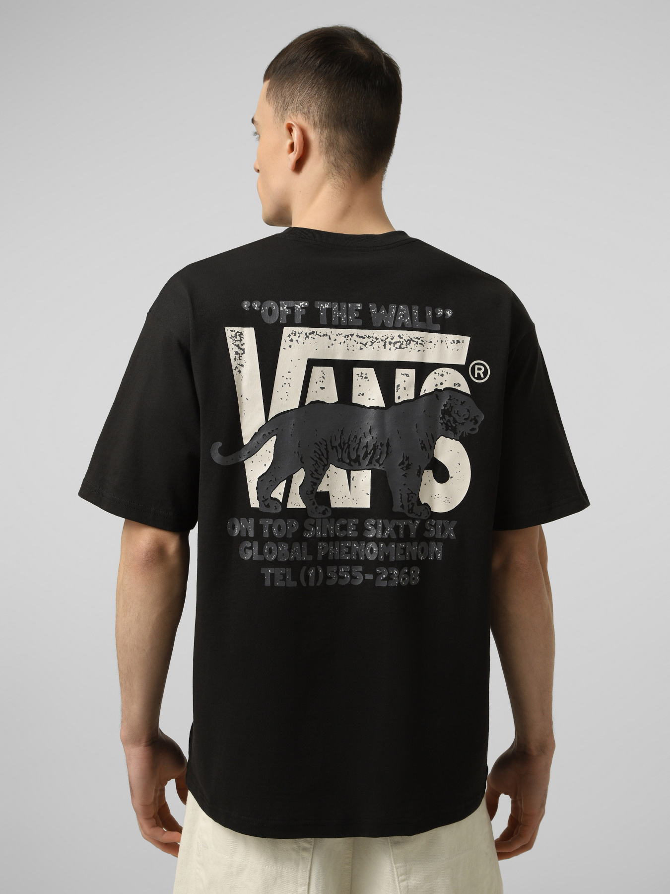 Футболки и поло Vans AWAKEN TIGER SS TEE модель VN000XHTBLK1 Фото