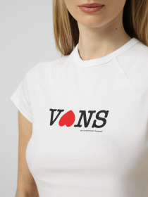 Футболки і поло Vans SOUVENIR BABY TEE модель VN000XEAWHT1 Фото