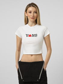 Футболки и поло Vans SOUVENIR BABY TEE модель VN000XEAWHT1 Фото