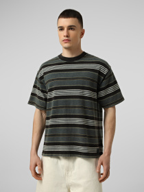 Футболки и поло Vans LX PIQUE STRIPE SS KNIT модель VN000T6BFRJ1 Фото