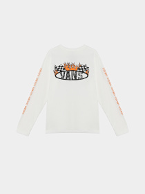 Худи и свитшоты Vans RACING FLAMES LS модель VN000TCTWHT1 Фото