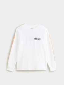 Худи и свитшоты Vans RACING FLAMES LS модель VN000TCTWHT1 Фото