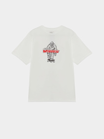 Футболки і поло Vans BIG PUSH SS модель VN000TBBWHT1 Фото