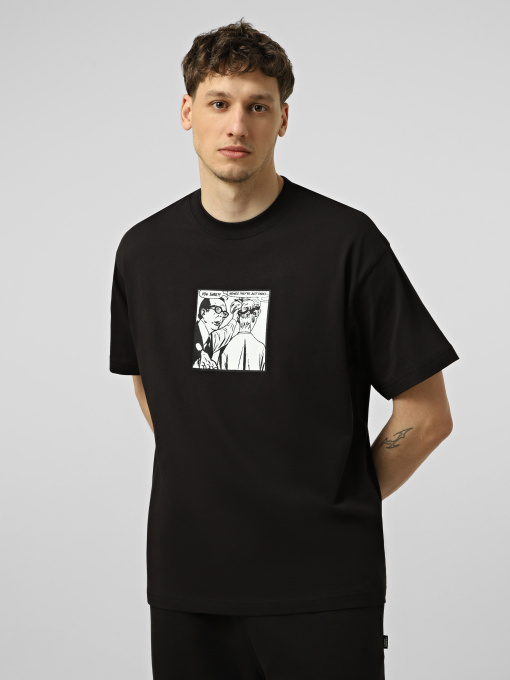 Футболки и поло Vans THEY ARE JUST SHOES LOOSE SS T модель VN000VY4BLK1 Фото