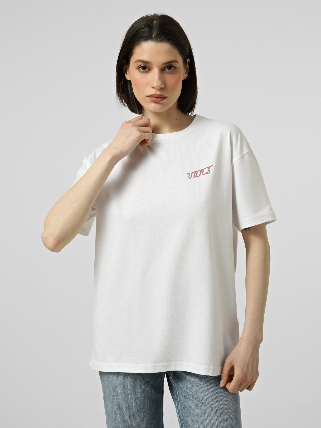 Футболки і поло Vans CRYSTAL DREAM OS TEE модель VN000XEBWHT1 Фото